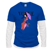 Комбинированный лонгслив VOGUE Mulan