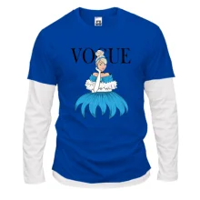 Комбинированный лонгслив VOGUE Cinderella