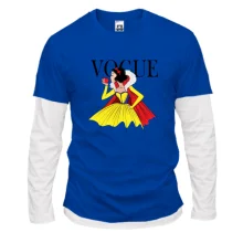 Комбинированный лонгслив VOGUE Snow White