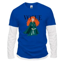Комбинированный лонгслив VOGUE Merida.