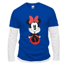 Комбинированный лонгслив Minnie Mouse smiles