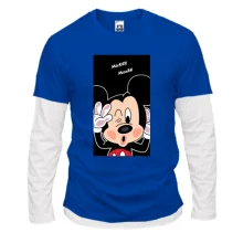 Комбинированный лонгслив Mickey mouse baby