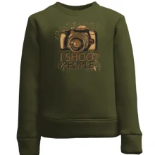 Детский свитшот i shoot people