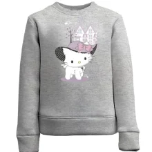 Детский свитшот hello kitty в шляпе