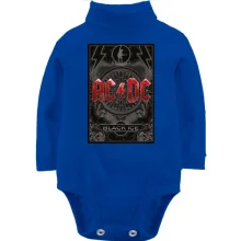 Детское боди с длинным рукавом AC/DC Black ice (2)