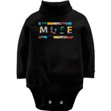 Дитяче боді з довгим рукавом Muse (колаж)