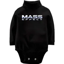 Детское боди с длинным рукавом Mass Effect