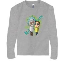 Детский лонгслив Rick and Morty dolls