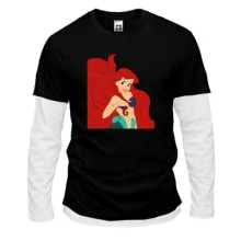 Комбинированный лонгслив Ariel hair