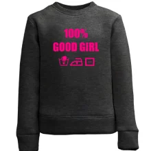 Детский свитшот 100% Good girl