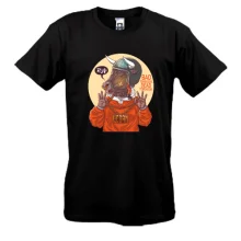 Футболка Bull in a helmet