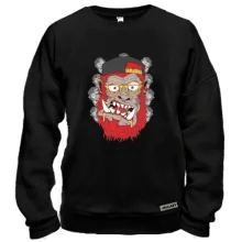 Свитшот Gorilla with red beard