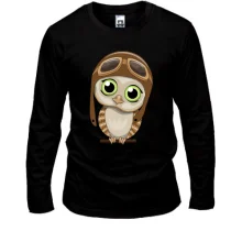 Лонгслив Baby owl pilot