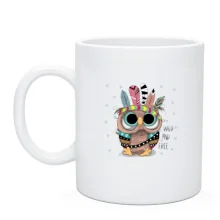 Чашка Indian owl