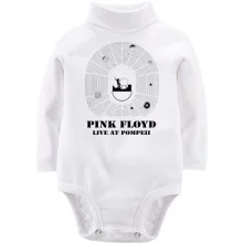 Дитяче боді з довгим рукавом Pink Floyd - LIVE AT POMPEII