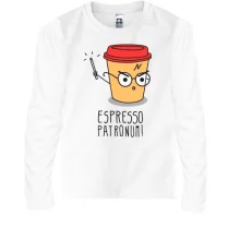 Дитячий лонгслів Espresso Patronum