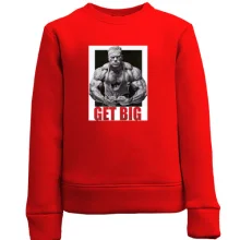 Детский свитшот "Get big"