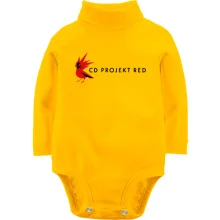 Детское боди с длинным рукавом с логотипом CD Projekt Red