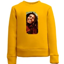 Детский свитшот с улыбающимся Bob Marley