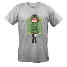 Футболка Minecraft Girl