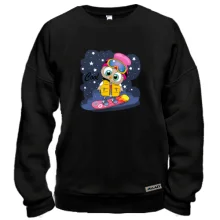 Світшот Baby owl snowboard