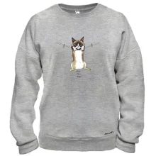 Світшот Hand is there baby. Cat