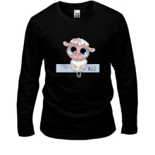 Лонгслив Baby sheep hello