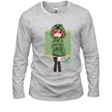 Лонгслив Minecraft Girl