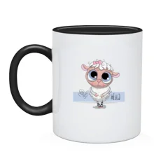 Чашка Baby sheep hello