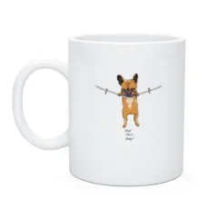 Чашка Hand is there baby. Dog