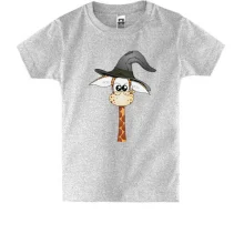 Детская футболка Baby giraffe wizard