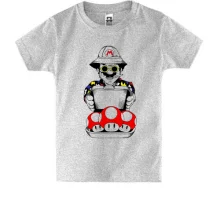 Детская футболка Mario with a case