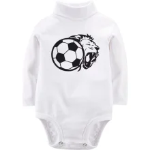 Детское боди с длинным рукавом lion football