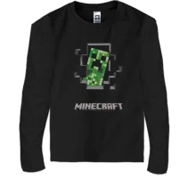 Дитячий лонгслів Minecraft hole