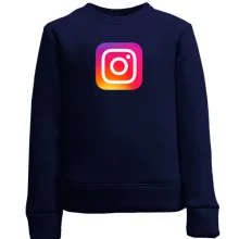 Детский свитшот с логотипом Instagram
