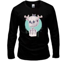 Лонгслив Skull with horns