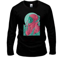 Лонгслив Astronaut Skull