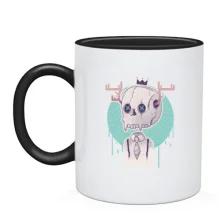 Чашка Skull with horns