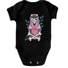 Детское боди Matryoshka skull