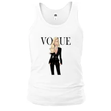 Мужская майка VOGUE Cara Delevingne.