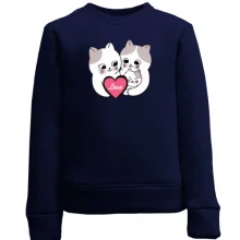 Детский свитшот Cat Family