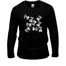 Лонгслив Bugs bunny pattern