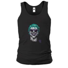 Мужская майка Joker in sunglasses