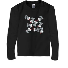 Детский лонгслив Bugs bunny pattern
