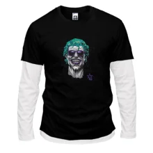 Комбинированный лонгслив Joker in sunglasses