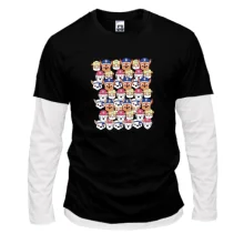 Комбинированный лонгслив Paw patrol pattern