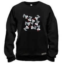 Свитшот Bugs bunny pattern