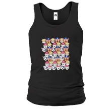 Мужская майка Paw patrol pattern