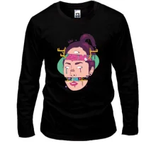 Лонгслив Brain out art