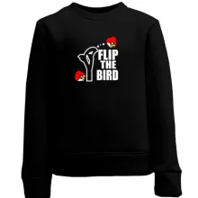 Детский свитшот Flip the bird
